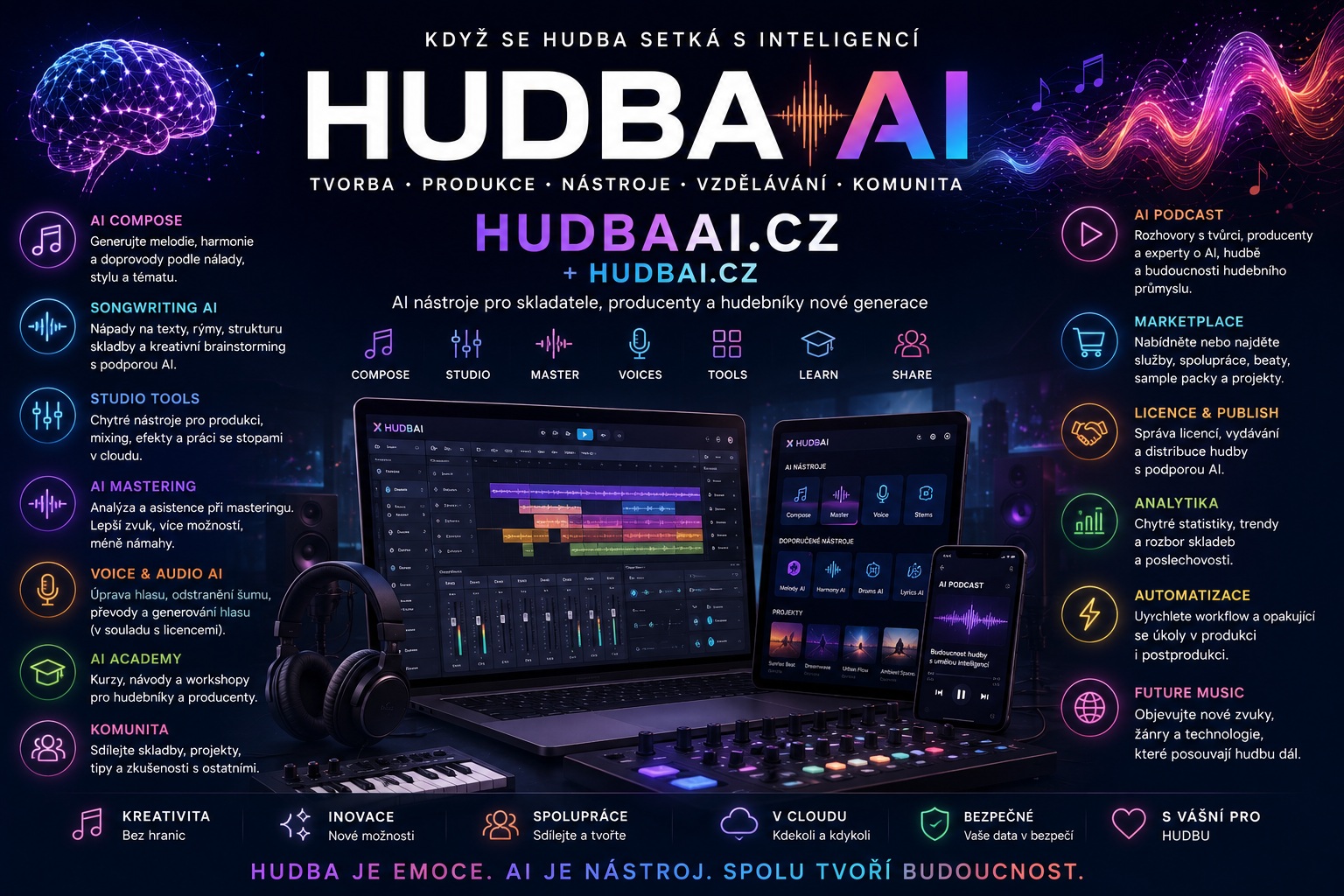 HUDBAAI.CZ + HUDBAI.CZ