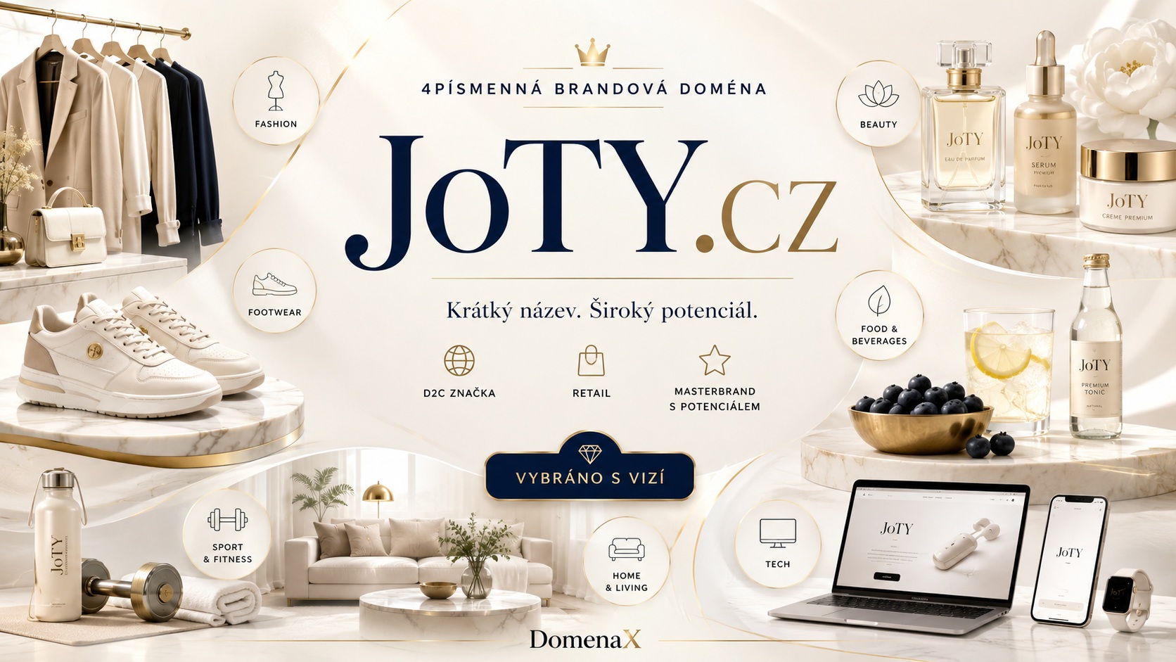 JoTY.CZ: 4písmenná značka pro fashion, beauty, tech i retail | DomenaX