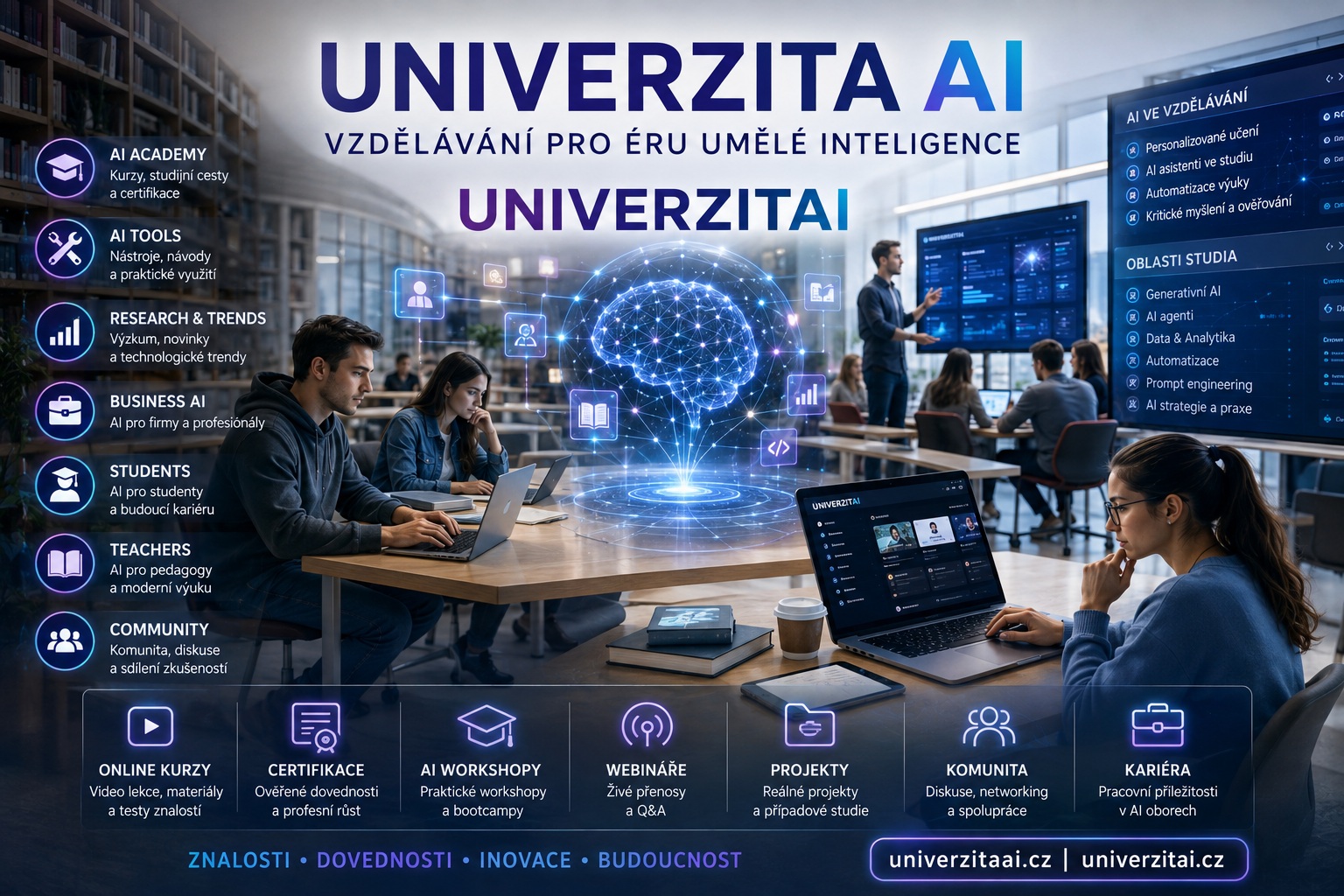 UNIVERZITAAI.CZ + UNIVERZITAI.CZ